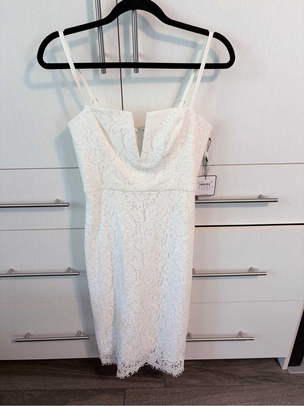 Laundry White Lace Dress Bridal
